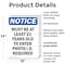 Signmission Must Be At Least 21 Years Old, 18 in W x Rectangle, Plastic OS-2PACK-NS-P-1824-V-14279 - alternate 5